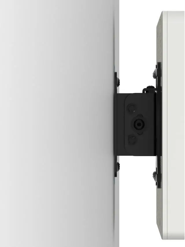 Alt view image 3 of 7 - VidaMount White Enclosure and Tilting VESA Slim Wall Mount [Bundle] compatible with Samsung Galaxy Tab A 10.1 (2016)