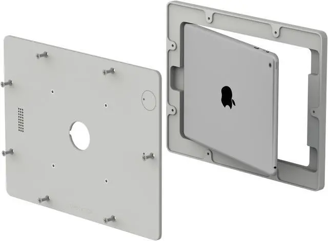 Alt view image 7 of 8 - VidaMount Light Grey VESA Enclosure compatible with iPad (5th / 6th Gen) 9.7"/Pro 9.7", Air 1/2