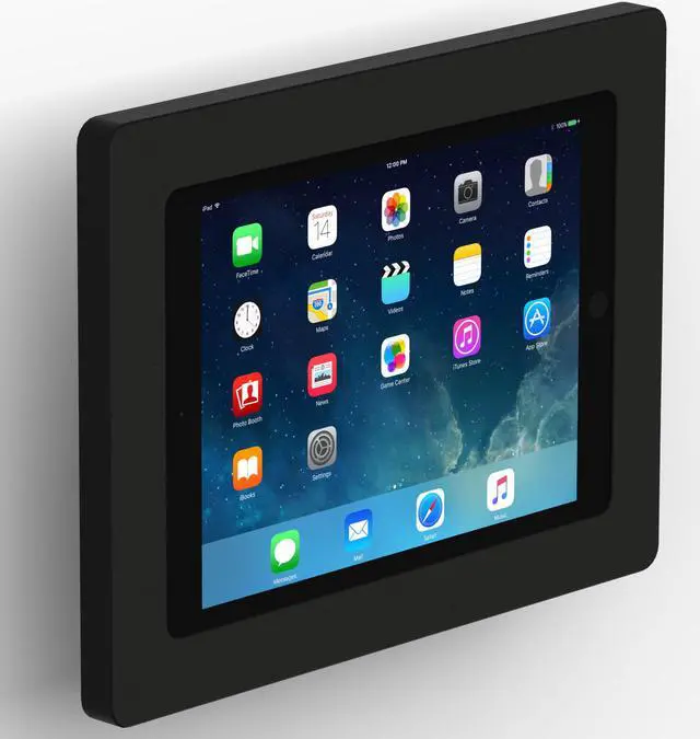 Main image of VidaMount Black Enclosure and Tilting VESA Slim Wall Mount [Bundle] compatible with iPad 9.7 (5th / 6th Gen), Pro 9.7", Air 1/2