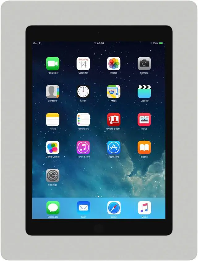 Alt view image 3 of 8 - VidaMount Light Grey VESA Enclosure compatible with iPad (5th / 6th Gen) 9.7"/Pro 9.7", Air 1/2