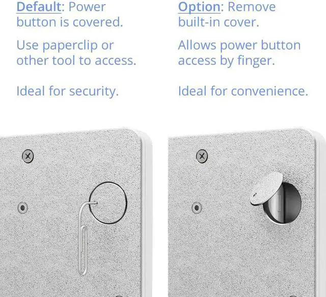 Alt view image 7 of 7 - VidaMount White Home Button Covered Enclosure and Tilting VESA Slim Wall Mount [Bundle] compatible with iPad Mini 1/2/3
