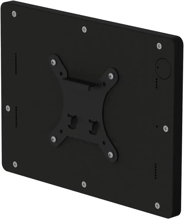 Alt view image 6 of 7 - VidaMount Black Home Button Covered Enclosure and Tilting VESA Slim Wall Mount [Bundle] compatible with iPad Pro 10.5" & Air 3rd Gen