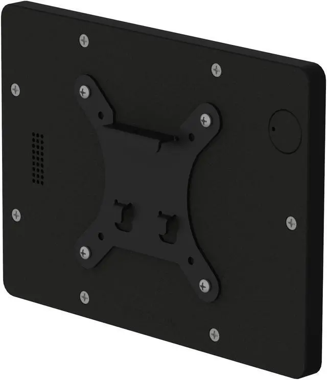 Alt view image 6 of 7 - VidaMount Black Home Button Covered Enclosure and Tilting VESA Slim Wall Mount [Bundle] compatible with iPad Mini 4 & 5