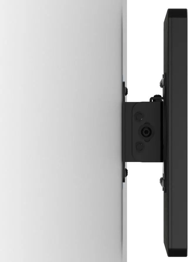 Alt view image 3 of 7 - VidaMount Black Enclosure and Tilting VESA Slim Wall Mount [Bundle] compatible with iPad 2/3/4