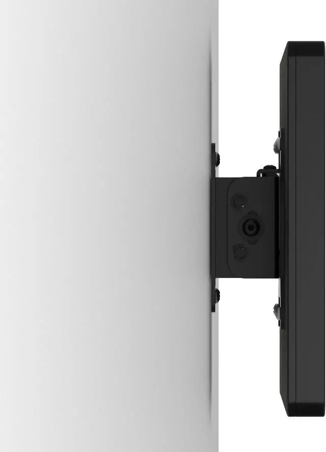 Alt view image 3 of 7 - VidaMount Black Enclosure and Tilting VESA Slim Wall Mount [Bundle] compatible with Samsung Galaxy Tab A 10.5 (2018)