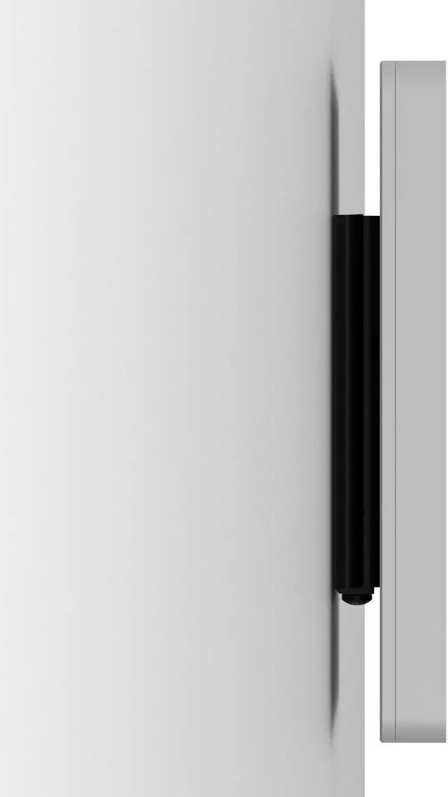 Alt view image 3 of 7 - VidaMount Light Grey Enclosure and Fixed VESA Slim Wall Mount [Bundle] compatible with Samsung Galaxy Tab A 10.5 (2018)