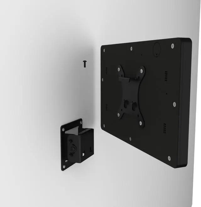 Alt view image 5 of 7 - VidaMount Black Enclosure and Tilting VESA Slim Wall Mount [Bundle] compatible with Samsung Galaxy Tab A 10.5 (2018)