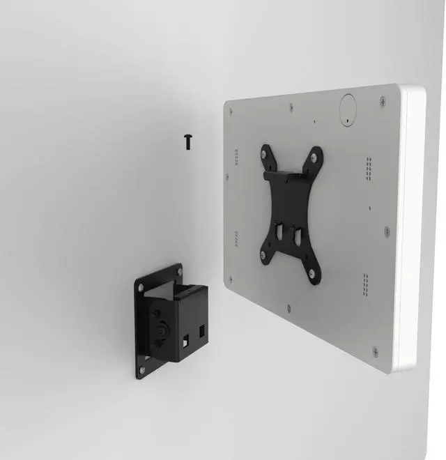 Alt view image 5 of 7 - VidaMount White Enclosure and Tilting VESA Slim Wall Mount [Bundle] compatible with Samsung Galaxy Tab A 10.5 (2018)