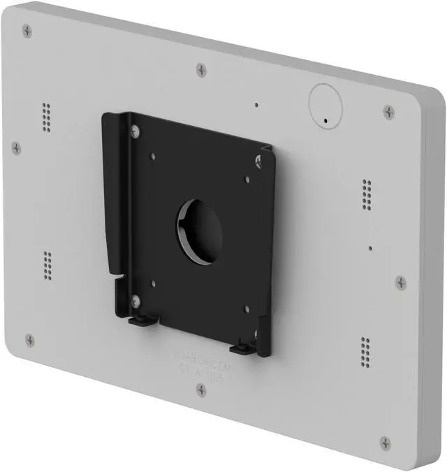Alt view image 6 of 7 - VidaMount Light Grey Enclosure and Fixed VESA Slim Wall Mount [Bundle] compatible with Samsung Galaxy Tab A 10.5 (2018)