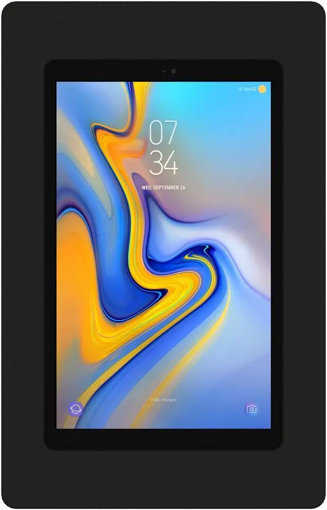 Alt view image 3 of 7 - VidaMount Black VESA Enclosure compatible with Samsung Galaxy Tab A 10.5 (2018)