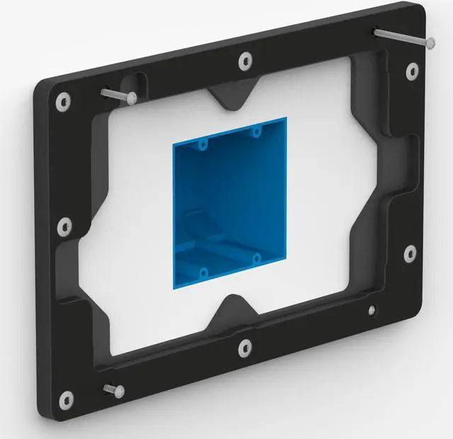 Alt view image 6 of 7 - VidaMount Black On-Wall Tablet Mount compatible with Samsung Galaxy Tab A 10.5 (2018)