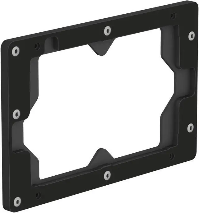 Alt view image 7 of 7 - VidaMount Black On-Wall Tablet Mount compatible with Samsung Galaxy Tab A 10.5 (2018)