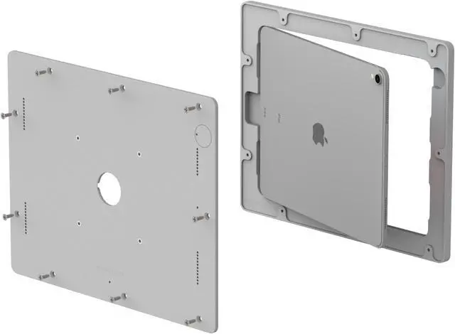 Alt view image 7 of 7 - VidaMount Light Grey VESA Enclosure compatible with iPad Pro 12.9" (3rd Gen)