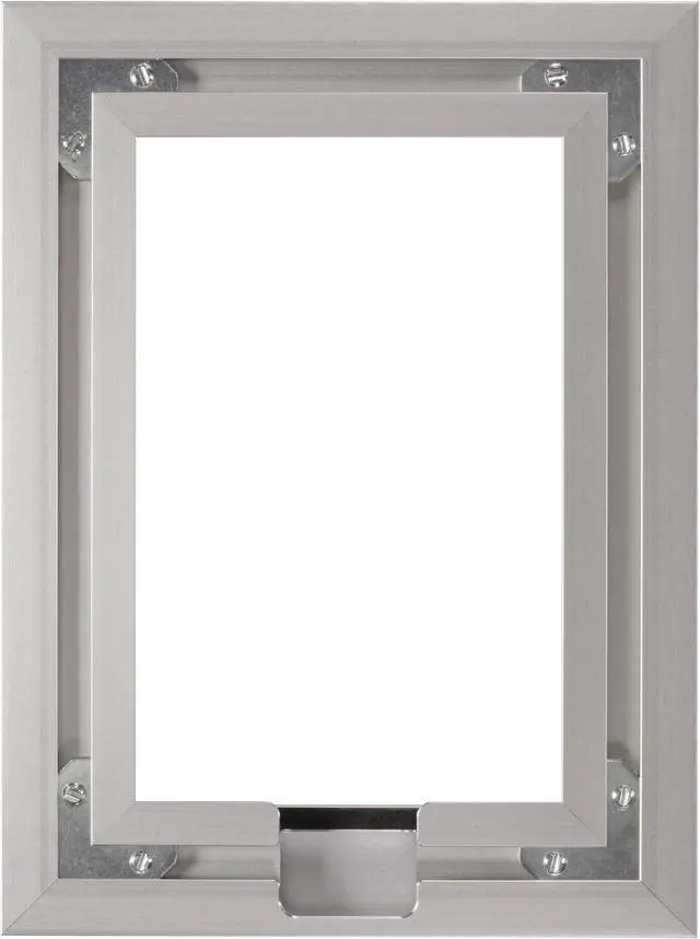 Alt view image 4 of 5 - VidaMount iPad Mini On Wall Metal Frame - Florentine Silver