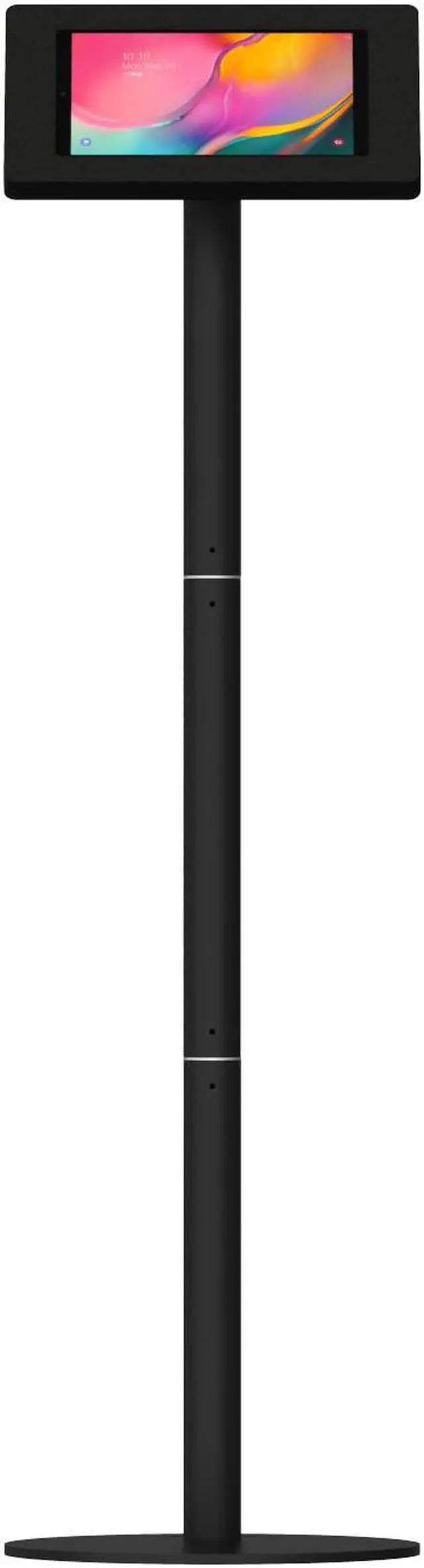 Alt view image 3 of 7 - VidaMount Black Enclosure and Floor Stand [Bundle] compatible with Samsung Galaxy Tab A 10.1 (2019)