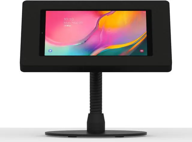 Alt view image 2 of 7 - VidaMount Black Enclosure and Portable Flexible Stand [Bundle] compatible with Samsung Galaxy Tab A 10.1 (2019)