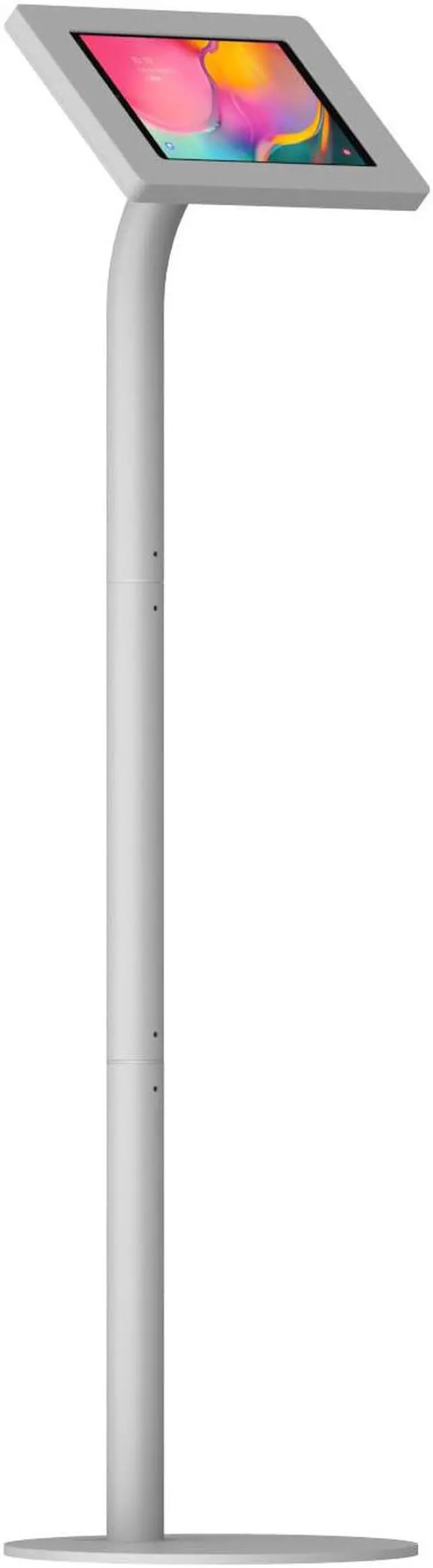 Main image of VidaMount Light Grey Enclosure and Floor Stand [Bundle] compatible with Samsung Galaxy Tab A 10.1 (2019)