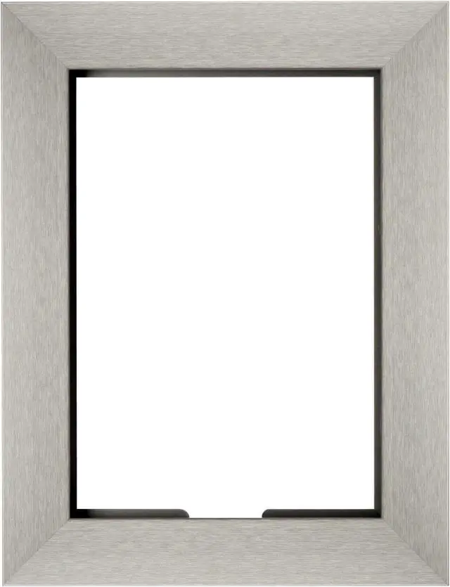 Alt view image 2 of 5 - VidaMount iPad 2 / 3 / 4 On Wall Metal Frame - Brushed German Silver