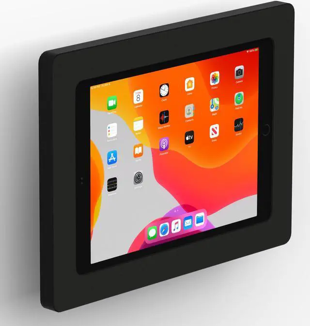 Main image of VidaMount Black Enclosure and Tilting VESA Slim Wall Mount [Bundle] compatible with iPad 10.2" (7th Gen)