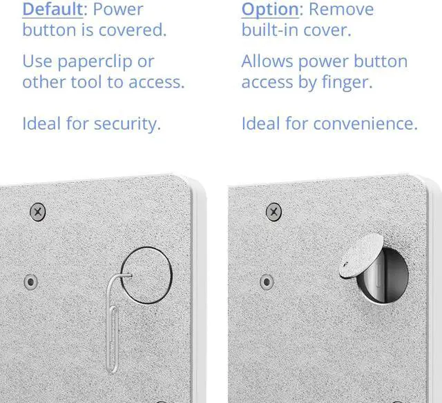 Alt view image 7 of 7 - VidaMount White Enclosure and Tilting VESA Slim Wall Mount [Bundle] compatible with iPad 10.2" (7th Gen)