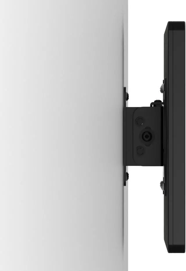 Alt view image 3 of 7 - VidaMount Black Enclosure and Tilting VESA Slim Wall Mount [Bundle] compatible with iPad 10.2" (7th Gen)