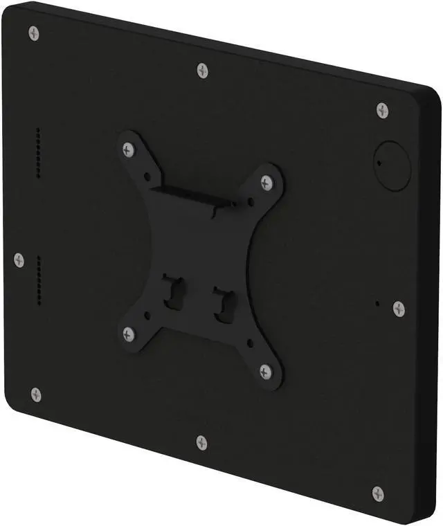 Alt view image 6 of 7 - VidaMount Black Enclosure and Tilting VESA Slim Wall Mount [Bundle] compatible with iPad 10.2" (7th Gen)