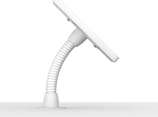Alt view image 4 of 7 - VidaMount White Enclosure and Flexible Desk/Wall Surface Mount [Bundle] compatible with iPad 10.2" (7th & 8th Gen)
