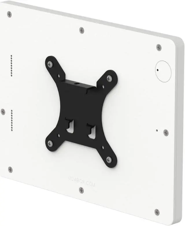 Alt view image 6 of 7 - VidaMount White Enclosure and Tilting VESA Slim Wall Mount [Bundle] compatible with iPad 10.2" (7th Gen)