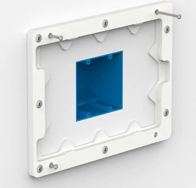 Alt view image 6 of 7 - VidaMount White On-Wall Tablet Mount compatible with iPad 10.2" (7th, 8th & 9th Gen)
