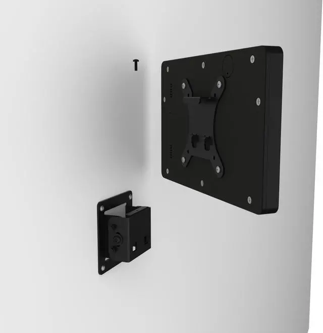 Alt view image 5 of 7 - VidaMount Black Enclosure and Tilting VESA Slim Wall Mount [Bundle] compatible with Samsung Galaxy Tab A 8.0 (2019)
