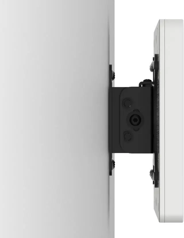 Alt view image 3 of 7 - VidaMount White Enclosure and Tilting VESA Slim Wall Mount [Bundle] compatible with Samsung Galaxy Tab A 8.0 (2019)
