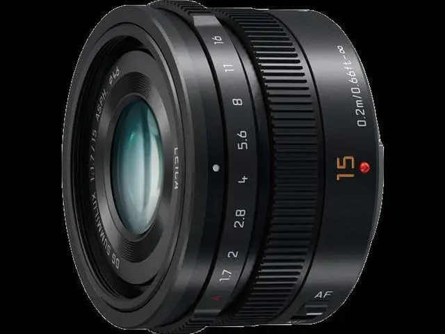 Alt view image 12 of 20 - Panasonic LUMIX G Leica DG Summilux 15mm f/1.7 Lens (Black)