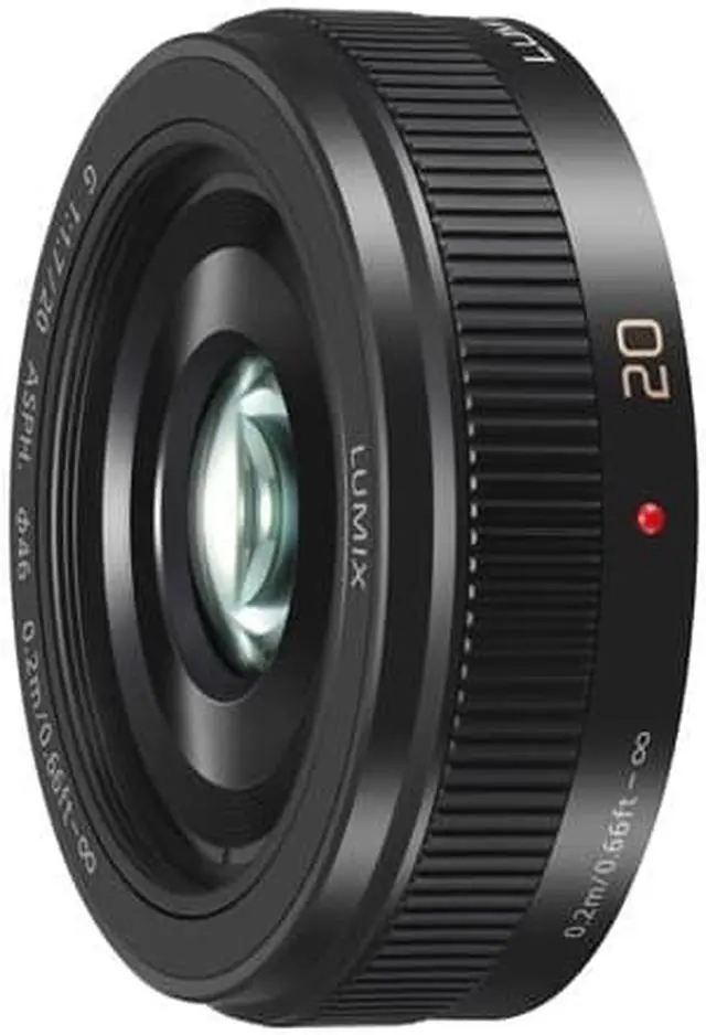 Alt view image 4 of 20 - Panasonic LUMIX G II 20mm f/1.7 ASPH. Lens (Black)
