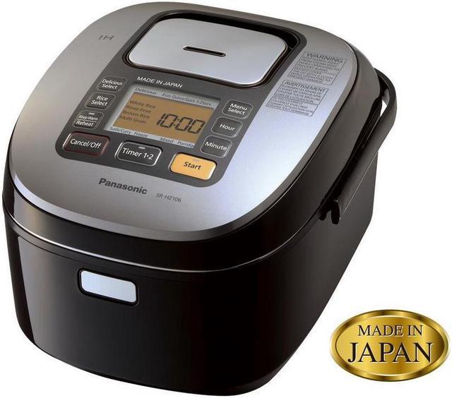 Panasonic Japanese Rice Cooker with 5 Cup Uncooked Capacity - SR-HZ106