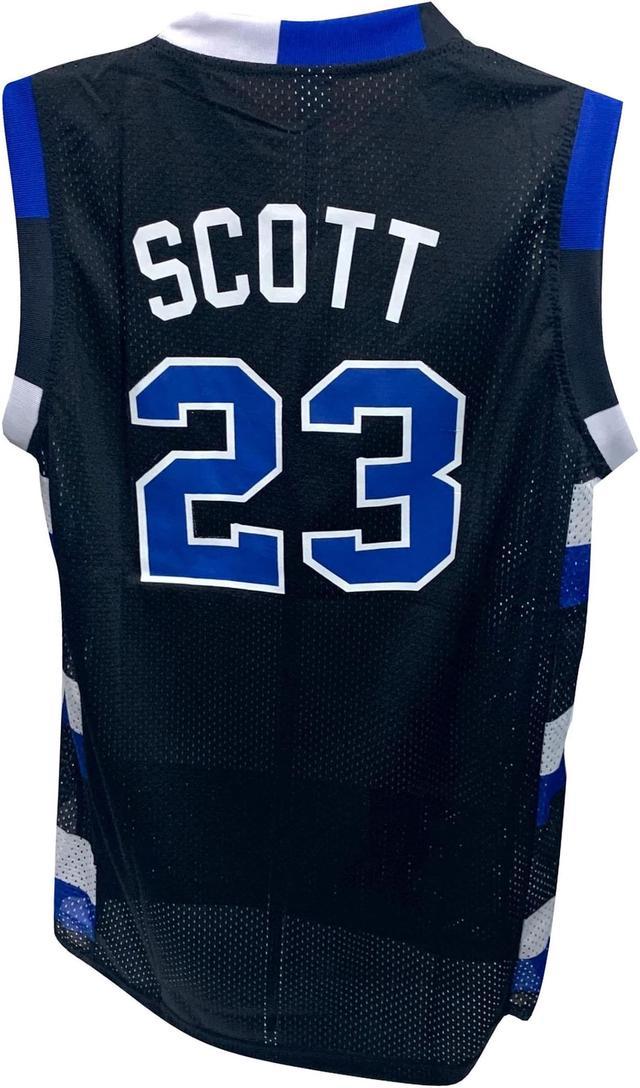 MyPartyShirt Nathan Scott #23 Black One Tree Hill Ravens Basketball Jersey Mens Adult