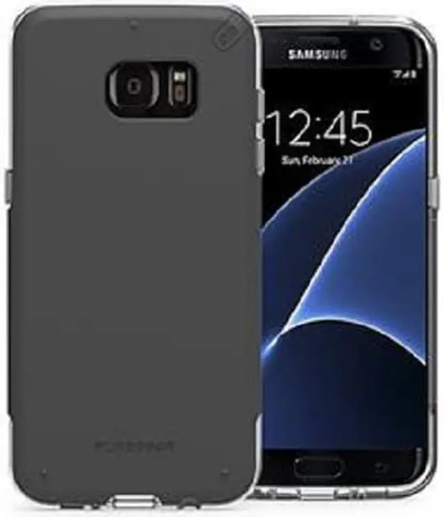 Main image of PUREGEAR DUALTEK PRO BLACK ANTI-SHOCK CASE HARD COVER FOR SAMSUNG GALAXY S7 EDGE