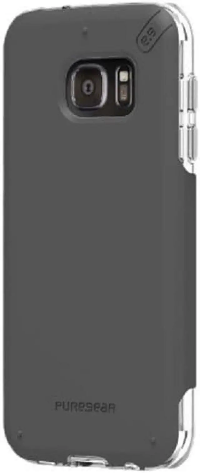 Alt view image 2 of 11 - PUREGEAR DUALTEK PRO BLACK ANTI-SHOCK CASE HARD COVER FOR SAMSUNG GALAXY S7 EDGE