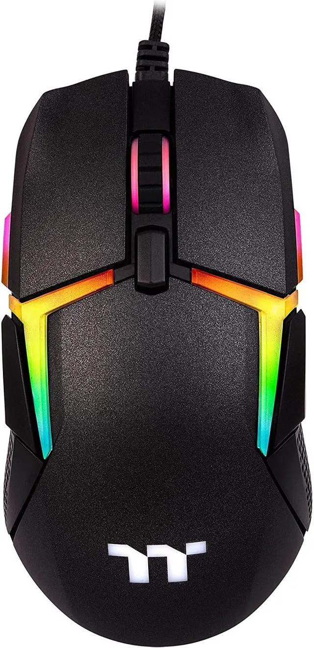 Alt view image 13 of 20 - thermaltake level 20 rgb gaming mouse (gmo-lvt-wdoobk-01), black