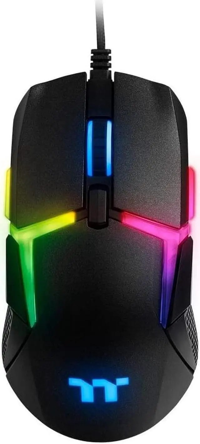 Alt view image 10 of 20 - thermaltake level 20 rgb gaming mouse (gmo-lvt-wdoobk-01), black