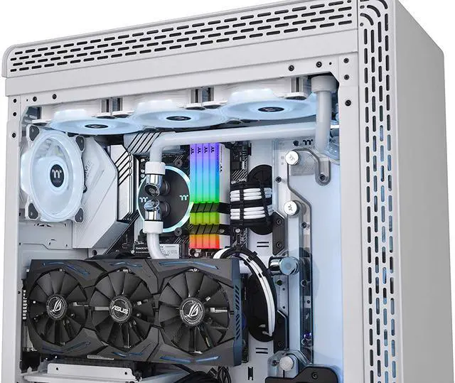 Alt view image 6 of 14 - Thermaltake TOUGHRAM RGB 16GB (2 x 8GB) 288-Pin DDR4 4400MHz (PC4 35200) Desktop Memory - White R022D408GX2-4400C19A