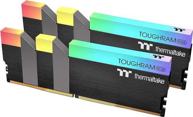 Main image of Thermaltake TOUGHRAM RGB 16GB (2 x 8GB) 288-Pin DDR4 4600MHz (PC4 36800) C19 Desktop Memory- R009D408GX2-4600C19A