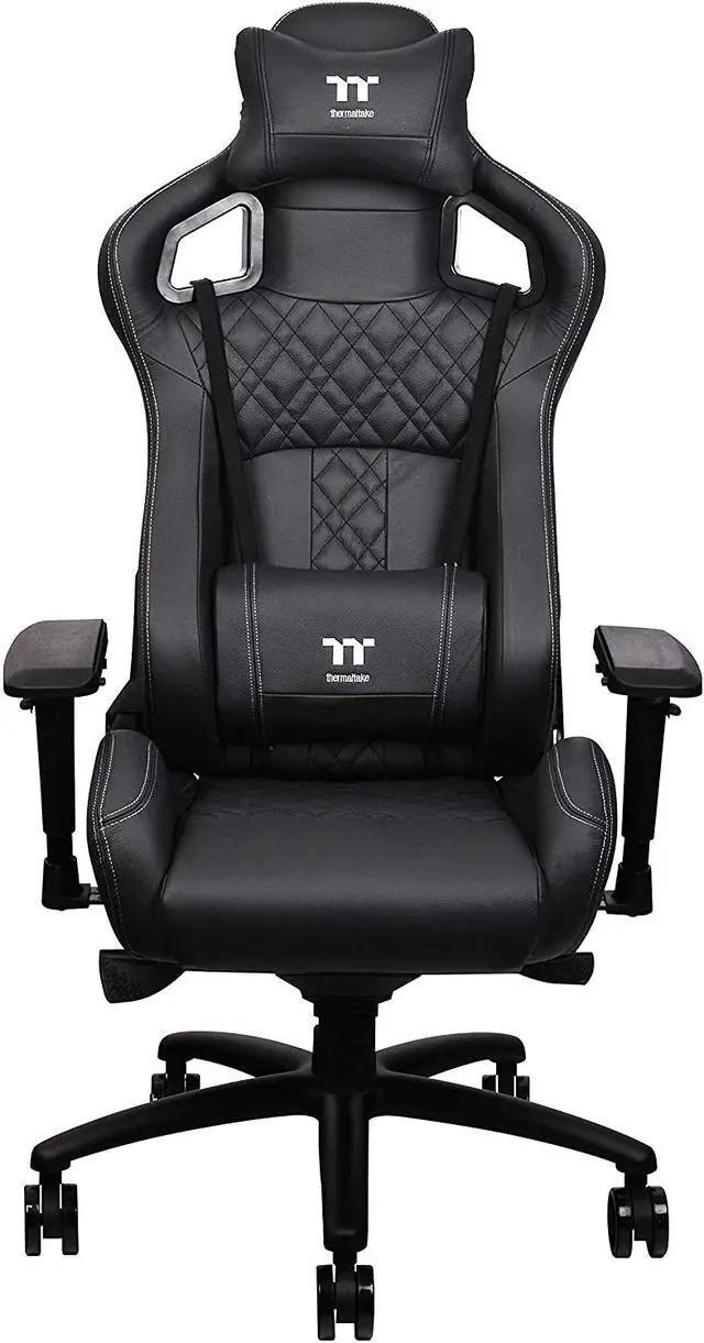 Alt view image 5 of 6 - Thermaltake GGC-XFR-BBMFDL-TW X FIT Real Leather Gaming Chair