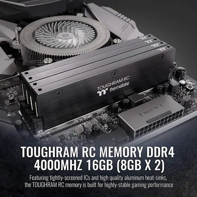 Alt view image 5 of 6 - Thermaltake TOUGHRAM RC 16GB (2 x 8GB) 288-Pin DDR4 SDRAM DDR4 3600 (PC4 28800) Desktop Memory Model RA24D408GX2-3600C18A
