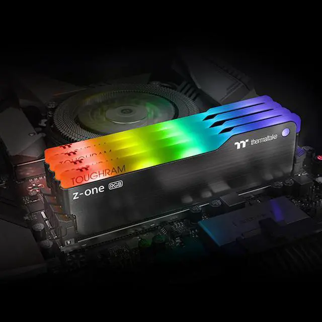 Alt view image 6 of 6 - Thermaltake TOUGHRAM Z-One RGB 16GB (2 x 8GB) DDR4 3600 (PC4 28800) Desktop Memory - R019D408GX2-3600C18A