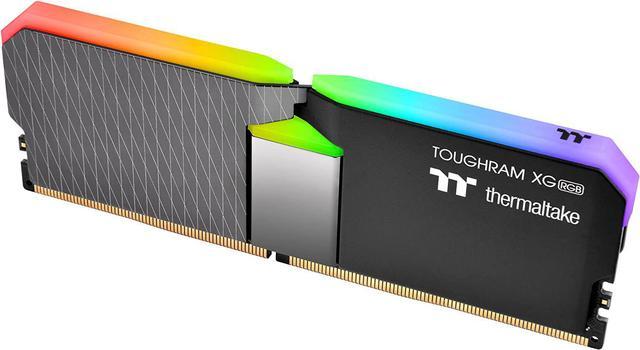 Thermaltake TOUGHRAM XG RGB DDR4 3600MHz 64GB (32GB x 2) 16.8 Million Color  RGB Alexa/Razer Chroma/5V Motherboard Syncable RGB Memory  R016R432GX2-3600C18A - Newegg.com