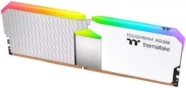 Alt view image 2 of 6 - Thermaltake TOUGHRAM XG RGB White DDR4 3600MHz 32GB C18 (16GB x 2) 16.8 Million Color RGB Alexa/Razer Chroma/5V Motherboard Syncable RGB Memory RG06D416GX2-3600C18B