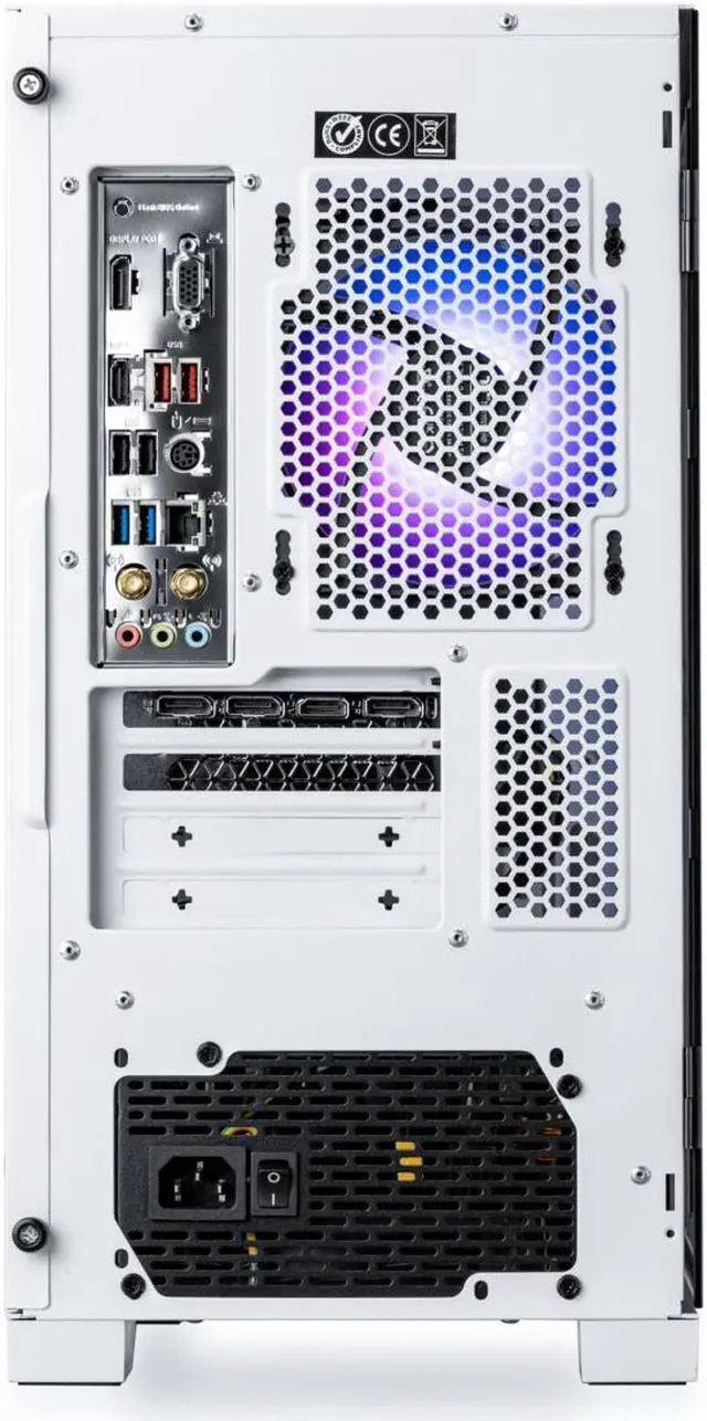 Alt view image 7 of 7 - Thermaltake LCGS Glacier 166 CPU Gaming PC (AMD Ryzen 5 3600 6-core, ToughRam Z-ONE 3600Mhz 16GB RGB Memory, NVIDIA GeForce® GTX 1660 SUPER 6GB, 1TB M.2 NVMe, Win 10 Home)