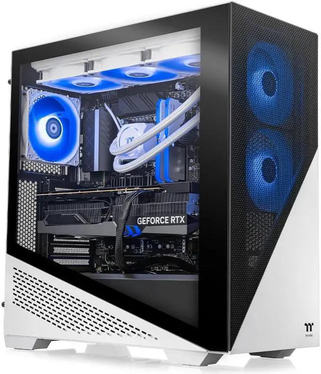 Alt view image 4 of 6 - Thermaltake LCGS Frostbite i4690 AIO Liquid Cooled CPU Gaming PC(Intel Core i9-13900KF, ToughRam XG 5600MT/s 32GB DDR5 RGB Memory, NVIDIA® GeForce RTX 4090, 1TB NVMe Gen4 M.2, Wifi)D3FB-Z690-490-LCS