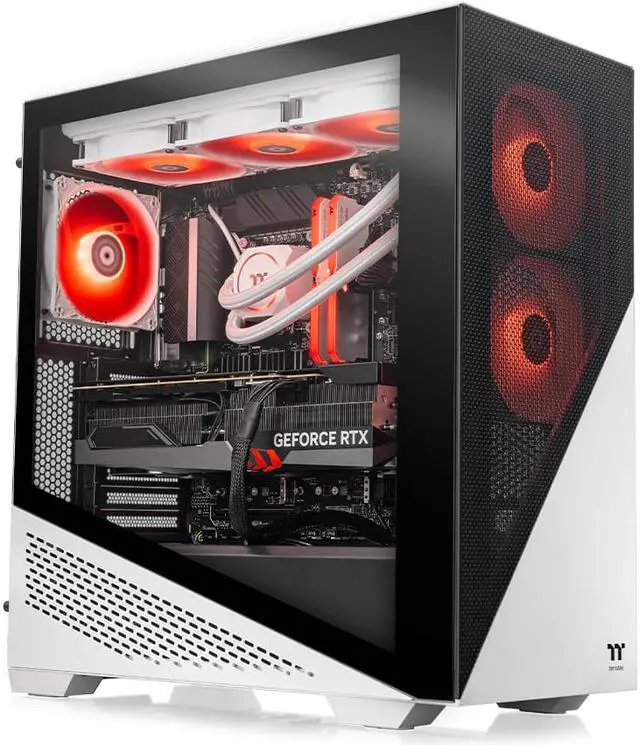 Alt view image 2 of 6 - Thermaltake LCGS Frostbite i4690 AIO Liquid Cooled CPU Gaming PC(Intel Core i9-13900KF, ToughRam XG 5600MT/s 32GB DDR5 RGB Memory, NVIDIA® GeForce RTX 4090, 1TB NVMe Gen4 M.2, Wifi)D3FB-Z690-490-LCS