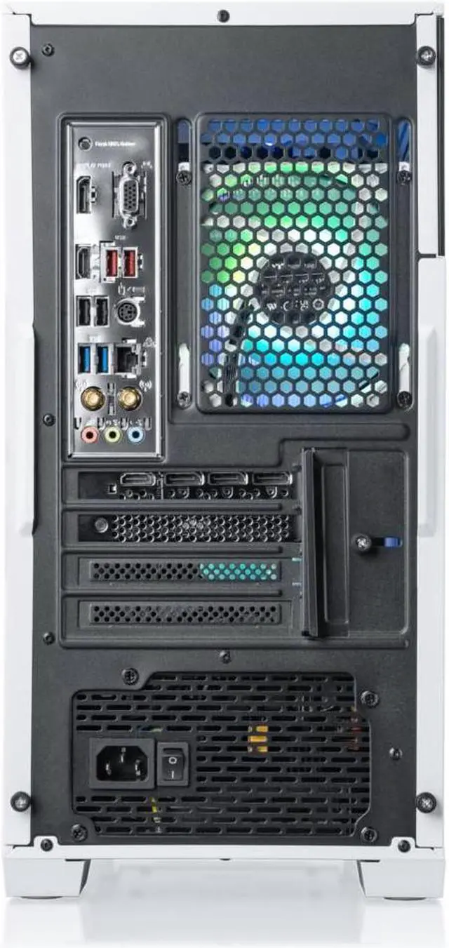 Alt view image 5 of 7 - Thermaltake Frostbite 360 Gaming Desktop (AMD Ryzen 5 5600X 6-core, ToughRam RGB DDR4 3600Mhz 16GB Memory, NVIDIA® GeForce RTX 3060, 1TB NVMe M.2, Win10 Home) D1FB-B550-360-LCS